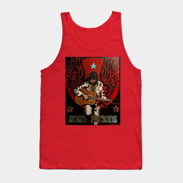 Gram Parsons Tank Top by Raybomusic01